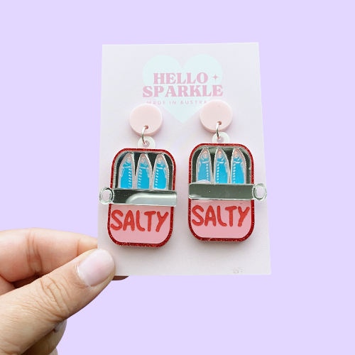 Salty Sardine Dangles