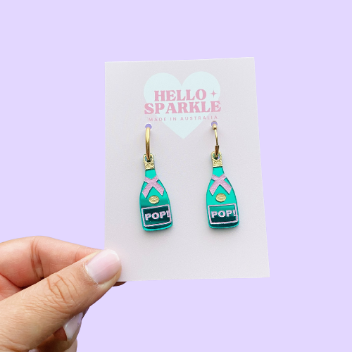 Pop the Champagne Dangles