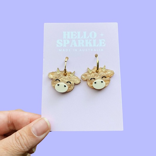 Highland Cow Dangles