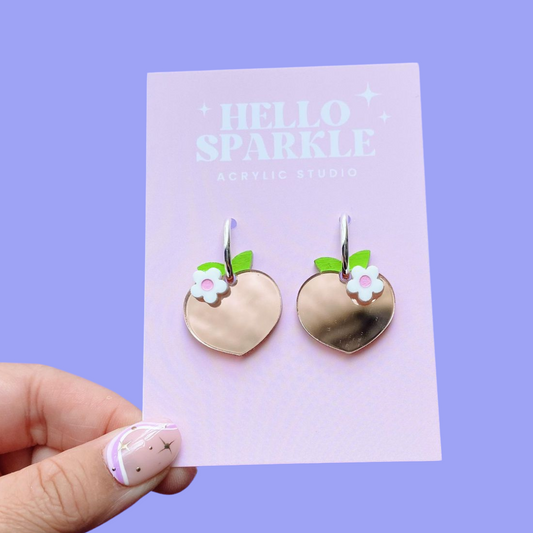 Peach Dangles
