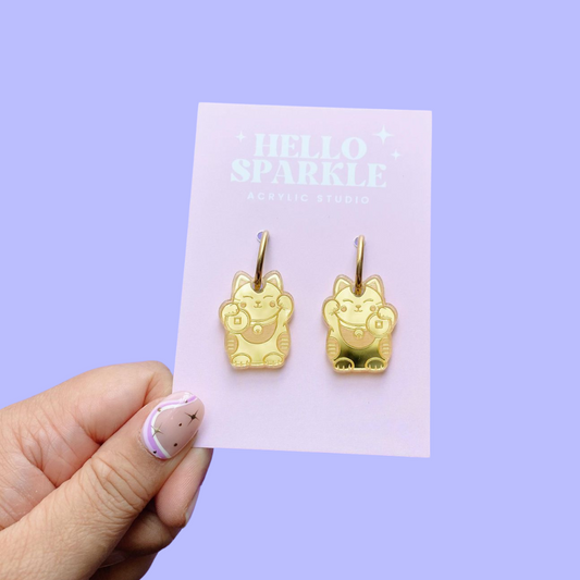 Fortune Cat Dangles